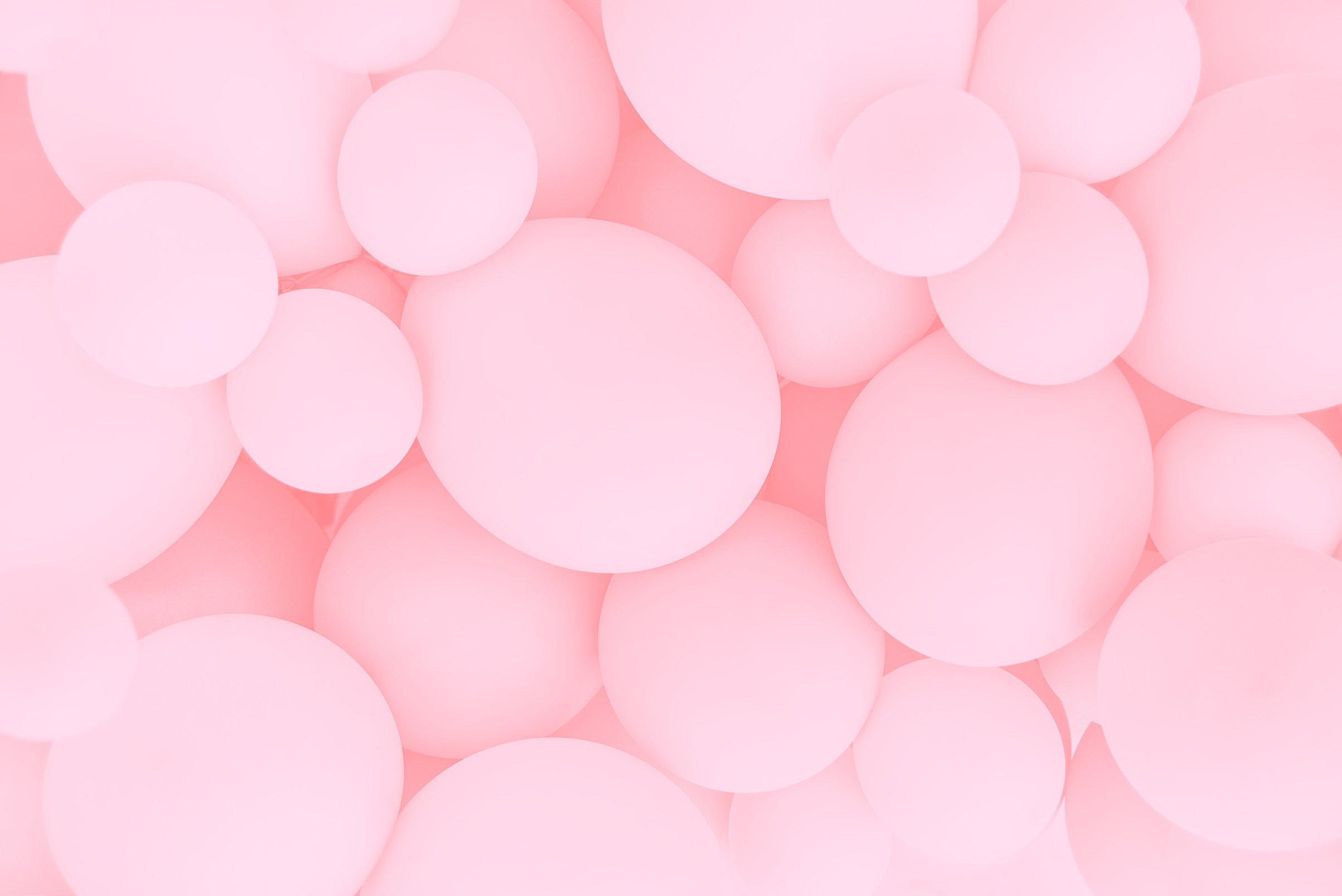 Pastel Pink Balloons